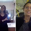 Letícia em fotos enviadas para a família - Arquivo pessoal / Frederico Alves Oliveria