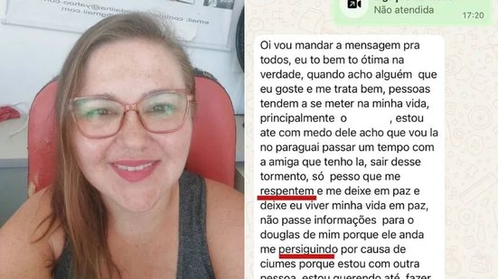 Luciani desapareceu em Florianópolis, e erros em mensagem no WhatsApp fizeram soar o alerta - Reprodução / Arquivo pessoal