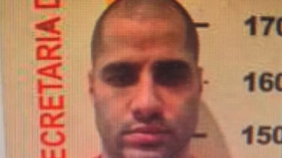 Luiz Phillipi Machado de Moraes Mourão, o 'Sicário', quando foi preso em outra investigação em MG - Reprodução