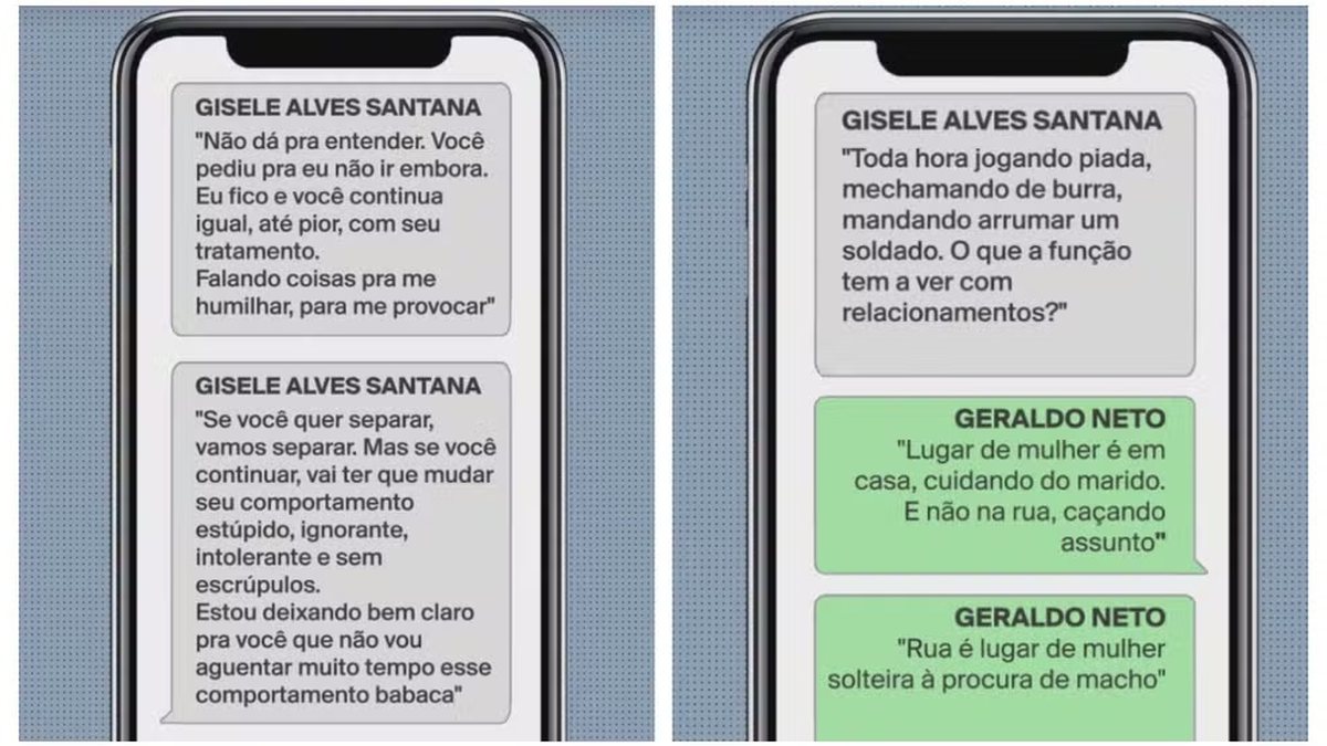 Militar humilhava e chamava esposa morta de ‘burra’: \u0022Lugar de mulher é em casa, cuidando do marido\u0022