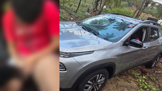 Imagem Corpo de jovem é encontrado ensanguentado dentro de carro em Riacho Doce