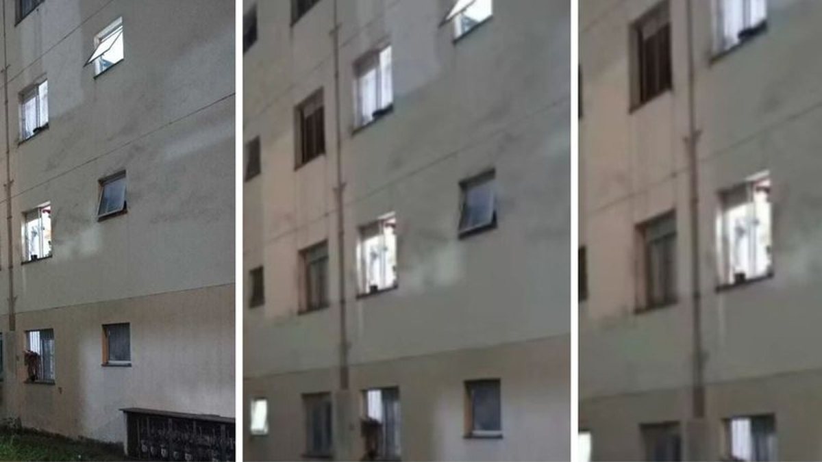 Mulher pula de prédio com filha de 2 anos no colo para fugir de agressões do marido