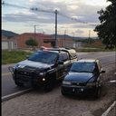 Polícia recupera carro roubado após sequestro no interior de Alagoas - Divulgação / PC-AL