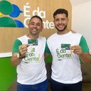 Presidente da Coopaiba, Antonino Cardozo, e o presidente do banco EDG, Pedro Vinícius