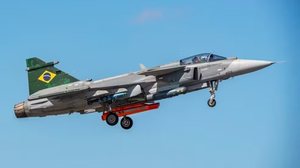 Primeiro caça F-39E Gripen produzido no Brasil será apresentado em Gavião Peixoto, SP - Saab / Divulgação