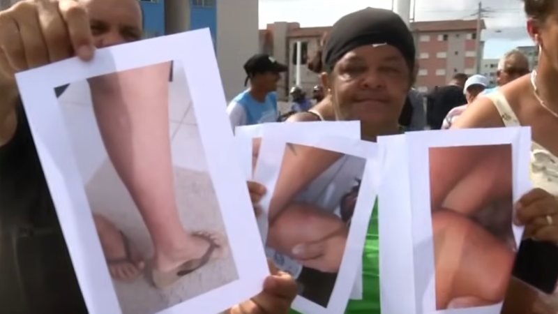 Protesto em maceió: moradores reclamam de água e contas abusivas; casal e brk SE manifestam