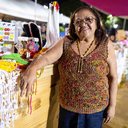Artesã Maria José expõe peças em filé - Alisson Frazão/Secom Maceió