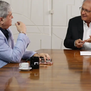 Vice-presidente foi o entrevistado na estreia do Na Mesa com Datena - Foto: Agência Brasil