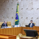 Na sessão de hoje, será iniciada a votação que vai decidir se as decisões individuais dos ministros Flávio Dino e Gilmar Mendes, que suspenderam os pagamentos, serão mantidas pelo plenário. - Foto: Antônio Augusto/STF