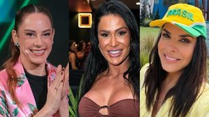 Silvia Abravanel, Gracyanne Barbosa e Mara Maravilha - Montagem TNH1