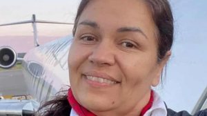 Solange Tremblay sobreviveu a colisão em aeroporto - Reprodução / X
