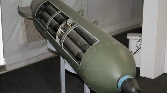 Tipo de bomba de fragmentação - Reprodução / Wikimedia Commons / aick, CC BY-SA 3.0