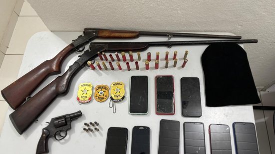 Operação prende quatro suspeitos de homicídio e apreende armas em São Luís do Quitunde - Foto: Cortesia/PCAL