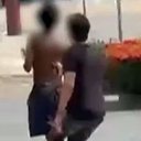 Estudantes de direito atacam homem em situação de rua com arma de choque - Reprodução / R7