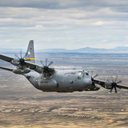 Avião C-130 Hercules da Força Aérea dos Estados Unidos. Foto de 2020 - Jon Alderman / Guarda Navional dos EUA