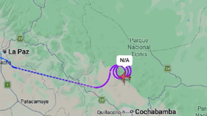 Reprodução / FlightRadar24