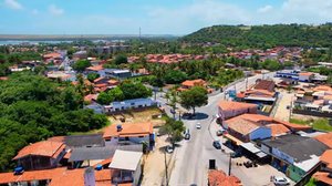 Barra de São Miguel - Reprodução/Youtube/PJM Drone