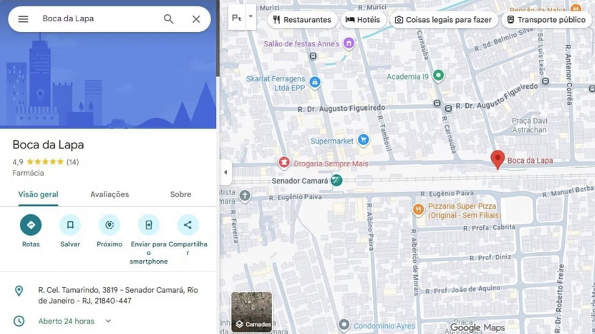 Bocas de fumo são cadastradas no Google Maps e chamam atenção