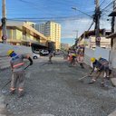 BRK finaliza reparo na Rua Soldado Eduardo dos Santos, na Jatiúca - Divulgação / BRK