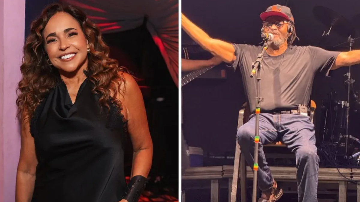 Daniela Mercury insinua que Edson Gomes agride esposa e ele rebate ao vivo