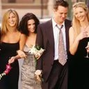 David Schwimmer, Jennifer Aniston, Courteney Cox, Matthew Perry, Lisa Kudrow e Matt LeBlanc em Friends - Divulgação / NBC