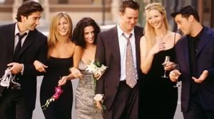 David Schwimmer, Jennifer Aniston, Courteney Cox, Matthew Perry, Lisa Kudrow e Matt LeBlanc em Friends - Divulgação / NBC