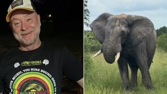 Imagem Dono de parque morre pisoteado por elefante após declarar que preferia a morte a ver animal abatido