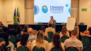 Vice-presidente, Idelvan, secretário de Fortaleza, no Encontro anterior da Undime