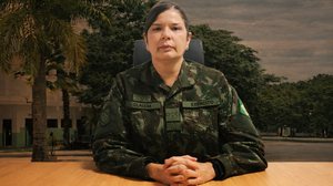A general de brigada, Claudia Lima Gusmão Cacho - Centro de Comunicação Social do Exército Brasileiro