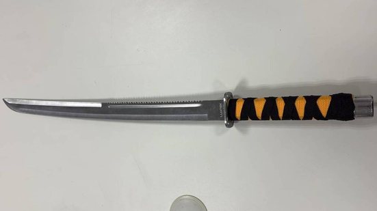 Homem invade aeroporto de Viracopos (SP) com espada e ameaça passageiros - Divulgação Concessionária Aeroportos Brasil Viracopos