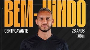 Atacante Jonata Bastos foi anunciado pelo Fantasma - Divulgação / ASA