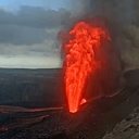 Lava de vulcão Kilauea, no Havaí, em abril de 2026 - USGS