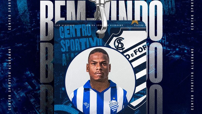 CSA anuncia atacante Lucas Silva, campeão da Libertadores pelo Flamengo - Divulgação / CSA