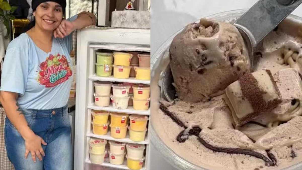 Mãe de 7 filhos abandona emprego para vender sorvete em São Paulo\u003B renda surpreende