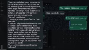 Imagem Hamburgueria é denunciada por adolescente após oferta de trabalho com "bônus" por uso de roupa curta