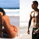 Imagem MC Cabelinho curte show de Justin Bieber com modelo após término com musa de escola de samba