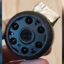 Segundo a mulher, a câmera estava instalada no suporte do ventilador de teto do quarto - Divulgação / Polícia Militar