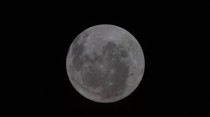 Em registro feito pela missão Artemis 2 é possível ver a bacia Oriental na borda direita do disco lunar - NASA