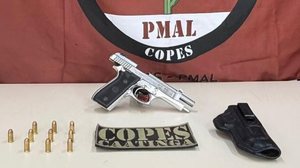 PM prende homem por posse irregular de arma de fogo em Maribondo - Ascom PMAL