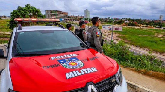 Operação consiste no emprego do efetivo em patrulhamento motorizado - Foto: Ascom PM-AL