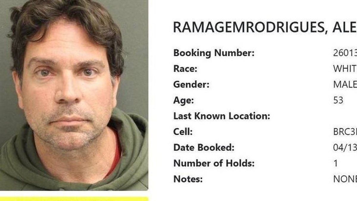 EUA divulgam imagem de Alexandre Ramagem preso