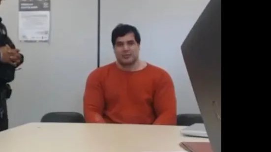 Renê da Silva Nogueira Junior em audiência de custódia - Reprodução