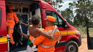 Divulgação/Corpo de Bombeiros-MG