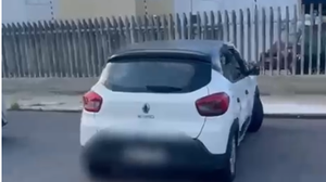 O carro usado no crime foi localizado e apreendido - Foto: Divulgação/PC-AL