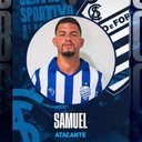 Atacante Samuel foi emprestado - Divulgação / CSA