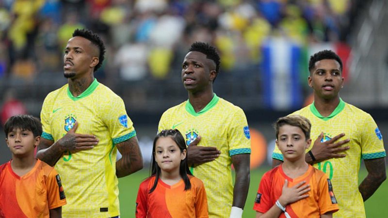 Eder Militão (à esquerda) não tem chances de disputar a Copa do Mundo por causa de lesão - Reprodução/Facebook/Filgoal.com