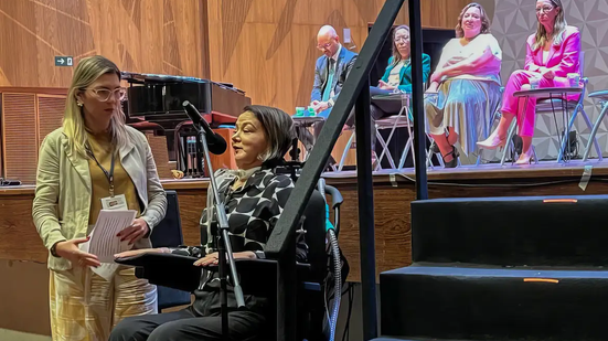 Parlamentar ficou tetraplégica aos 19 anos - Foto: Agência Brasil