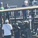 Trabalhador que morreu em montagem de show da Shakira foi imprensado entre elevadores - Reprodução / Redes sociais