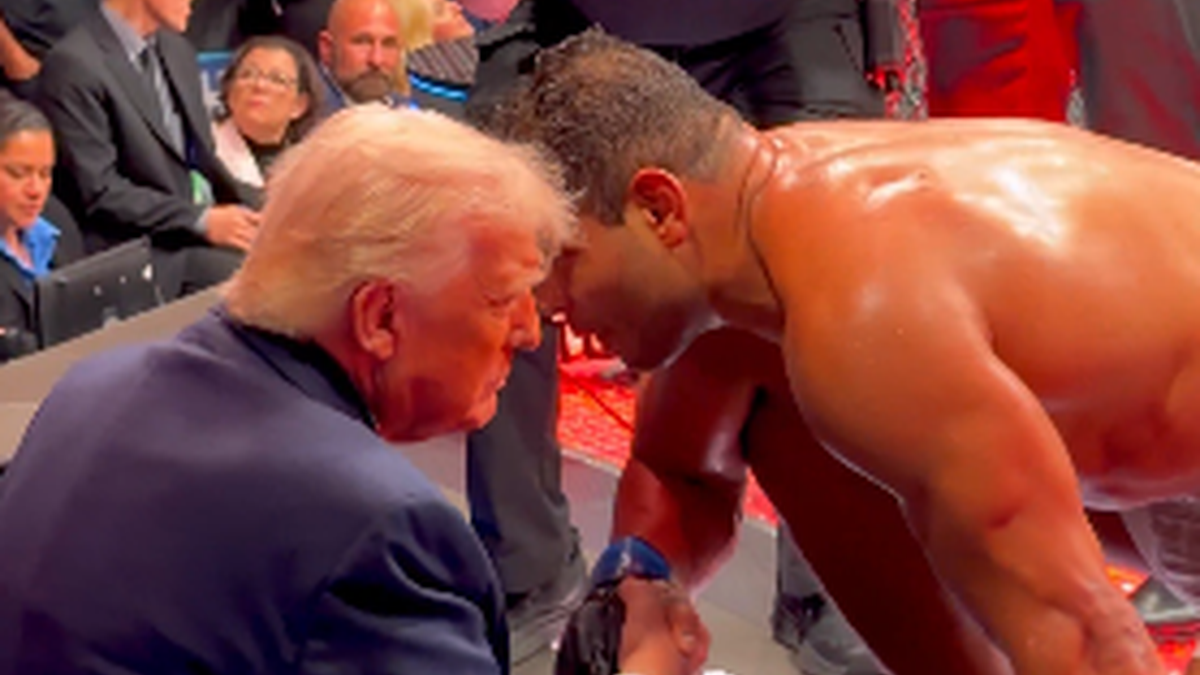 \u0022Bonito demais\u0022, diz Trump sobre aparência de brasileiro após luta no UFC