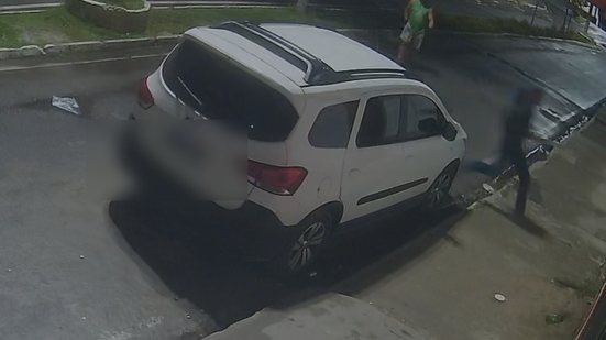 Vídeo mostra chegada de executores de Laudemir - Foto: Reprodução